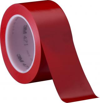 3M Lepiaca páska z mäkkého PVC  - červená